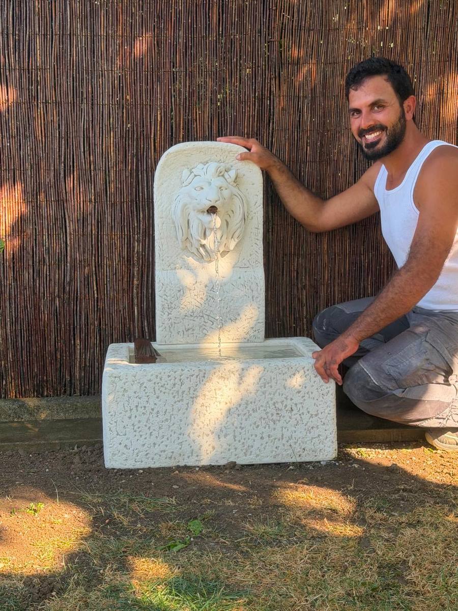 Brunnen & Gartengestaltung – Aufstellen und sicheres Fixieren